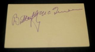 ACTRESS BUTTERFLY MCQUEEN SIGNED CARD AND GREAT GWTW PRISSY PRINT