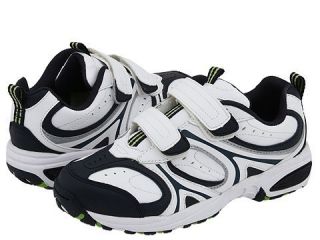 NEW Stride Rite Calyx HL WHITE NAVY Baby Boys Toddler Sneaker Shoes 