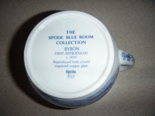   SPODE BLUE ROOM COLLECTION BYRON PITCHER BLUE & WHITE MADE IN ENGLAND