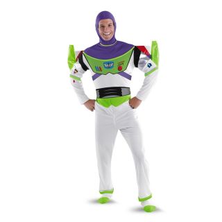 Buzz Lightyear Adult Deluxe Disney Toy Story Costume Size 42 46 