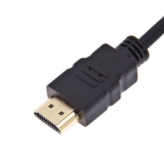 New Premium 1 3 Gold 6 ft HDMI Cable for 1080p PS3 HDTV DVD Plasma and 