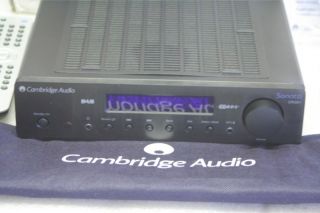 Cambridge Audio Sonata DR30 DAB FM 2 1 Stereo Receiver Tuner Black New 