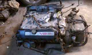 Cadillac 4.9L V8 Engine and Trans Complete, Upgraded w/Newer Parts 