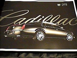 08 2008 Cadillac DTS 38 Page Sales Brochure New