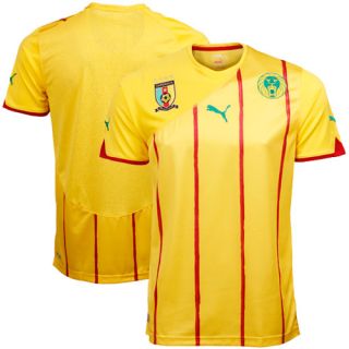 click an image to enlarge puma cameroon away soccer jersey 10 11 