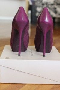 NIB~Camilla Skovgaard~Saw 1 Pumps~Purple~Suede/leather~39~$550 **SOLD 