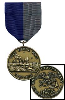 United States Civil War 1861 1865 Navy Campaign Medal