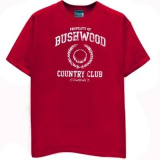Bushwood Country Club Golf T Shirt Balls Caddyshack Red