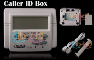FSK DTMF Caller ID Box Cable Mobile Phone LCD Display