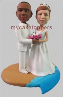Personalized Custom Wedding Cake Topper Sculpture Gift