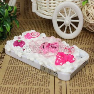 Creative Cake Rabbit Design Hard Case Cover for Apple iPhone 5 5g 5th 