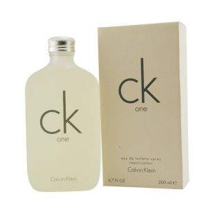 CK One by Calvin Klein Perfume Unisex 6 7 6 8 oz EDT Spray New in Box 