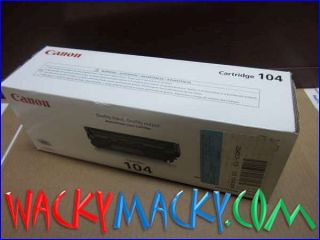 Canon 104 Black Toner for Image Class MF4100 4200 43​00 4600 Series 