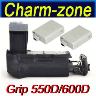 Camera Battery Grip Pack for Canon EOS T2i 550D BG E8