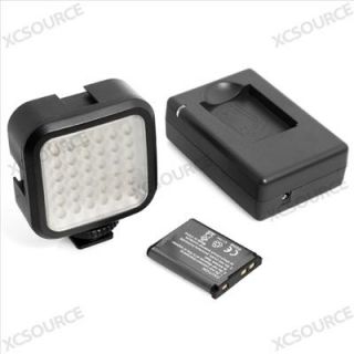   Light for DV Camcorder Hot Shoe Lamp Camera with Charger LF42