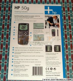HP 50g Calculator Physical Manual English New