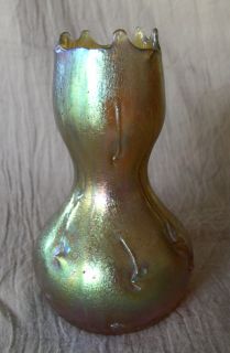 Loetz Candia Silberiris Astartig Vase 1904