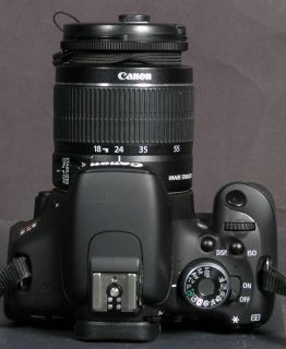 Canon EOS Rebel T3i 600D 18 0 MP Digital SLR w 18 55mm EF s Is 55 255 