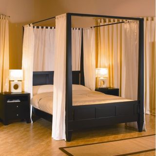 Lifestyle Solutions Wilshire Platform Canopy Bed