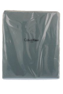 Calvin Klein New Green Textured Cotton 108x95 Coverlet Bedding King 