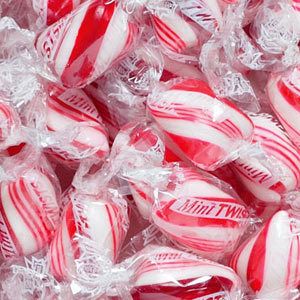 Atkinsons Peppermint Candy Twists Five Pound 5lb Bag Bulk Wholesale 