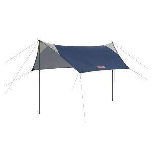 Coleman 2 Pole Beach Camping Sun Shade Rain Shelter Tent Canopy Sun 