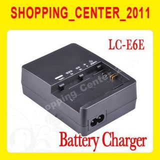 LC E6E Camera Battery Charger Fr Canon EOS 7D 60D 5D Mark II with LP 