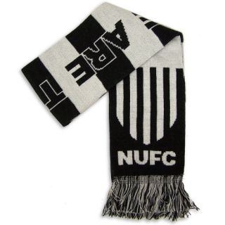 Newcastle Football Club Official Logo Soccer Scarf