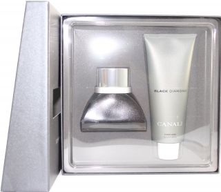 CANALI Black Diamond 2 Pices Set with Shwer Gel and 3 4 oz EDP Spray 