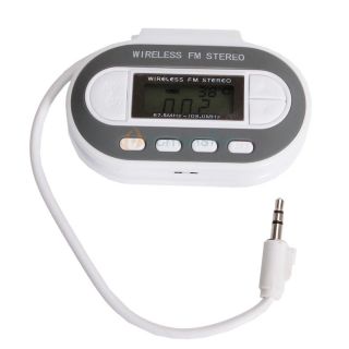 Car Wireless FM Transmitter  Player Car Adapter Charger for iPod 