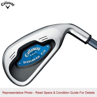 Callaway Golf LH Steelhead X 16 Mens Steel Sand Wedge Uniflex