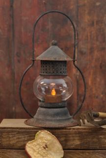 Primitive Tealight Lantern Candle Holder ~ Country Home Decor