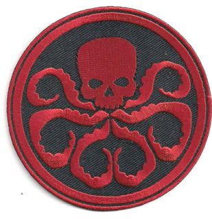 Captain America Hydra Logo Fully Embroidered Patch 3 5