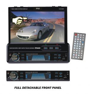 2010 Car Indash 7 Bluetooth Touch Screen DVD CD Player