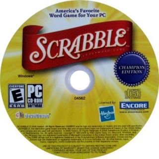   Scrabble Champion Games Bundle New PC CD ROMs 798936828972