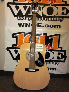 Acoustic Guitar Autographed by Carrie Underwood