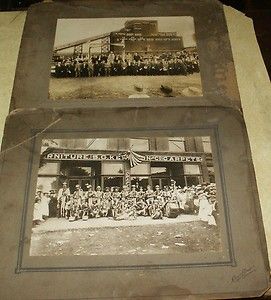 Carbondale PA Coal Mining Breaker and Band Photographs Early 1900’S 