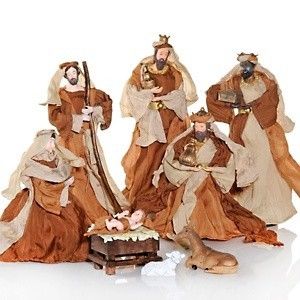 Mariah Carey 8 piece Nativity Set Christmas NEW