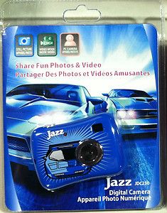 Jazz Kids Digital Camera Racer Blue Children Toy Camera