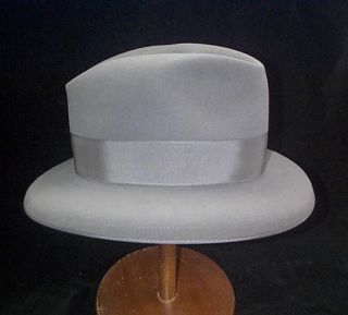   the personal gray fedora Stetson hat owned and worn by Truman Capote