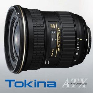   Boxed Tokina at x 17 35mm F 4 Pro FX Lens 4 Canon 5D II 7D 600D