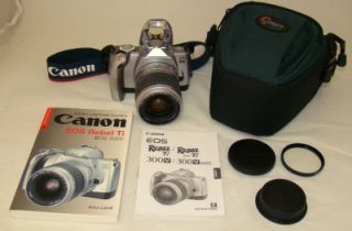 Canon EOS Rebel TI 35mm SLR Camera with 28 90mm Lens Guide Book 