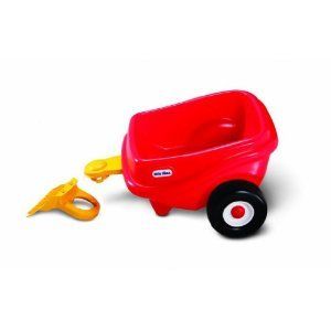   Coupe Trailer Wagon for Red Cozy Car Ride On Parent Push Ride Kids
