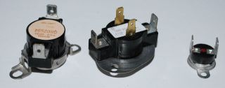 Frigidaire Dryer Thermostat, Thermal Limiter and Thermostat Safety 
