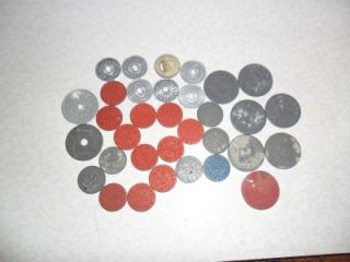 Vintage Transit OPA Tax Tokens Mixed Lot Estate Find