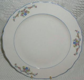 Canonsburg Pottery Co Dinner Plates Plate Flowers