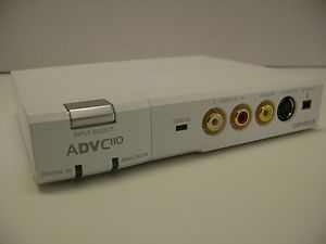 Canopus Advc 110 Analog to Digital Video Audio Converter