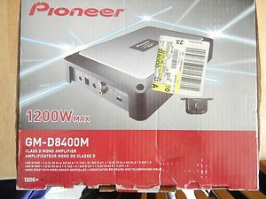 Pioneer GM D8400M Subwoofer Amp Mono Car Amplifier