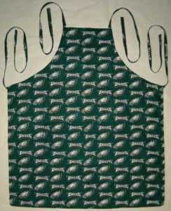 XL Apron Chef BBQ Cook with NFL Teams Fabrics You Pick