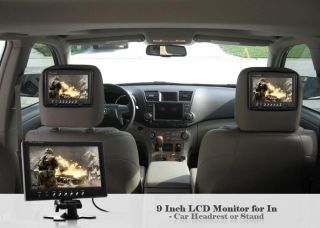 Car LCD Monitor for DVD Player GPS Navigator Digital TV